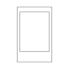 四角を2つ重ねた縦長のフレーム