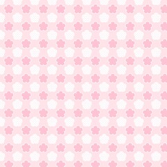 Floral Pattern Background,  Seamless Flower Design, Vintage Botanical Texture