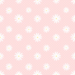 seamless pattern with  flowers