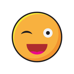 Fototapeta premium Emoji Day Illustration