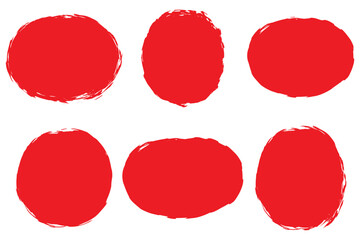 grunge brush stroke set. Set of grunge shapes on a white background. Paint brush stamp collection.