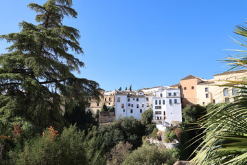 View of the old town of Ronda, Andalusia, Spain