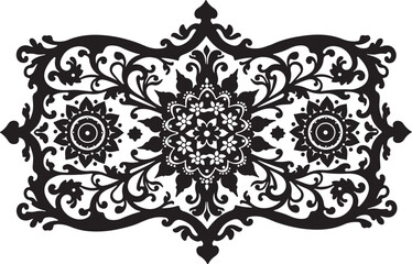 Elegant Laser Cut Floral Frames