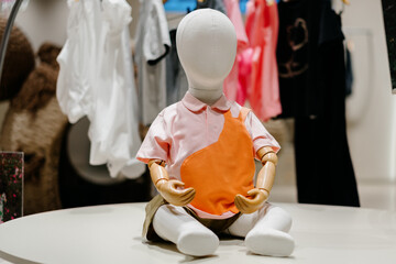 Children's clothing store in the mall
