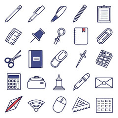 Different uses of icons