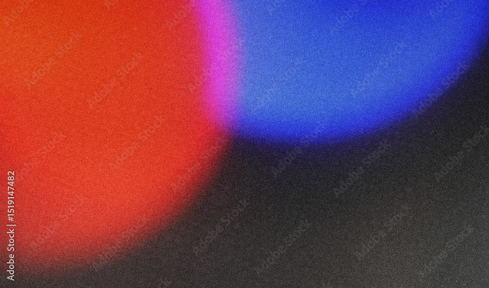 Fototapete abstract trendy colorful gradient noisy grain background texture
