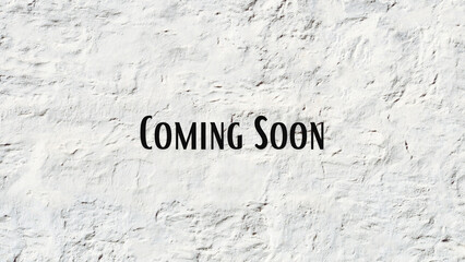 Wall Texture Coming soon web banner Size.