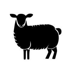 Sheep Farm Animal Silhouette Livestock Icon