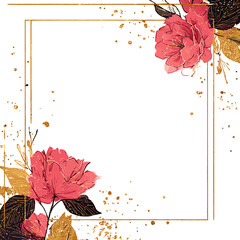 frame, flower, floral, border, decoration, leaf, flowers, pink, vector, design, nature, spring, wreath, illustration, pattern, art, card, beauty, blossom, summer, plant, bloom, heart, ornament, love, 