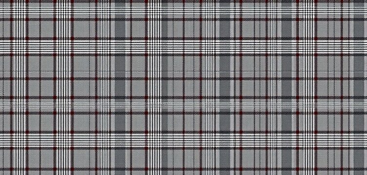 Subtle gray plaid fabric texture, seamlessly repeatable, repeat, design
