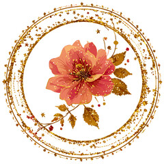 frame, flower, floral, border, decoration, leaf, flowers, pink, vector, design, nature, spring, wreath, illustration, pattern, art, card, beauty, blossom, summer, plant, bloom, heart, ornament, love, 