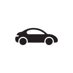 Fototapeta premium Black Car Icons Set. Car Vector Silhouettes. car icon, car silhouette, car icon black car icon