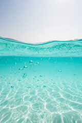 blue water background