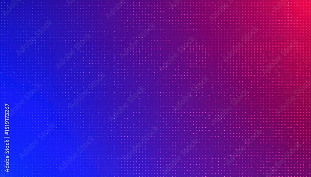 Poster abstract digital gradient dot pattern background