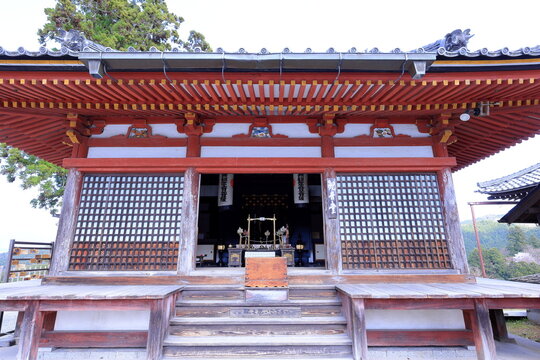  Kinpusenji, a Buddhist temple at Yoshinoyama, Yoshino, Yoshino District, Nara, Japan