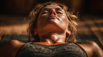 Experience rejuvenating yoga poses from a worms-eye view