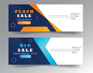sale banner template design  big sale  flash sale. modern banner design.
