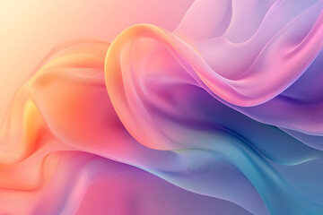 Vibrant Pastel Liquid Swirls