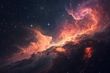 Ethereal Cosmic Abstract Backgrounds