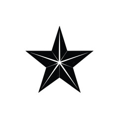 Lone Star Clear Vector Silhouette