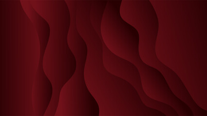 ABSTRACT BACKGROUND ELEGANT GRADIENT SMOOTH DARK RED COLOR WITH HAND DRAWN ORGANIC SHAPES DESIGN VECTOR TEMPLATE GOOD FOR MODERN WEBSITE, WALLPAPER, COVER DESIGN 