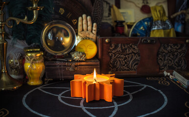 Sun Candle as a Source of Light, Warmth, and Space Cleansing Energy