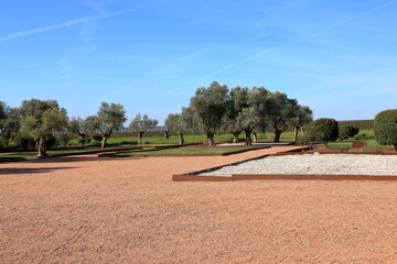 entrance area of the Medina Azahara, Madinat al-Zahra, Cordoba, Andalucia, Spain