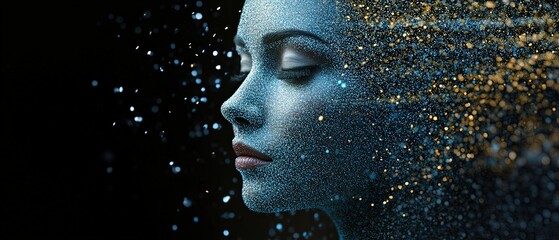 Deconstructing the Ego Through Shimmering Particles and Chaos