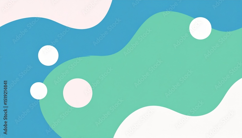 Poster dynamic fluid waves creation abstract art graphic design digital environment top-down perspective mo