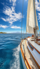 Obraz premium sailboat on the sea