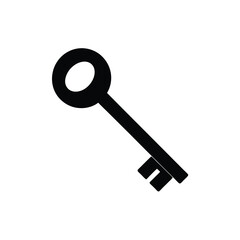 Key Success Vector Silhouette