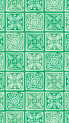 Background and banner decorated with pattern of Festa Junina. Vertical,portrait version. Hand drawn illustration line style.