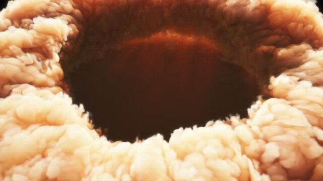 3d Animation of an implosion type nuclear weapon