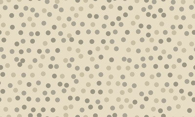 Abstract beige and taupe polka dot pattern.  Subtle texture, versatile design ideal for website backgrounds, presentations, or textile prints.  Evokes calmness and sophistication.
