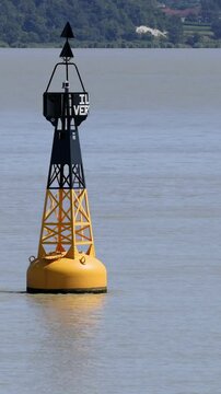 Floating Buoy in Blaye Waters