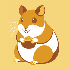 Cute Animals Silhouette & Line Vector