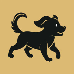 Cute Animals Silhouette & Line Vector