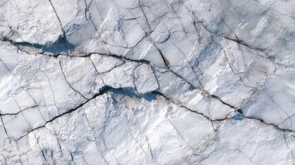 Ice storm quartzite surface with fine cracks realistic texture Lighting creates polished stone effect