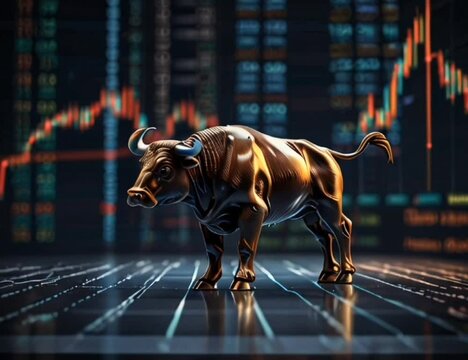 bull stock market wallpaper