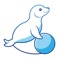 Cute Animals Silhouette & Line Vector