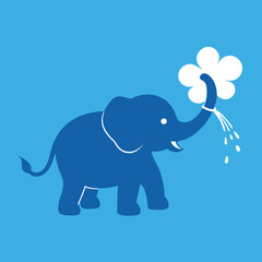 Cute Animals Silhouette & Line Vector