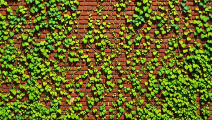 Abstract green foliage texture background with a natural leaf pattern