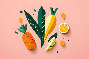 vector illustration of an abstract background