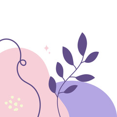 Aesthetic Corner Abstract Plant