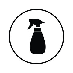 spray bottle clean, antiseptic, cleaning service icon vector