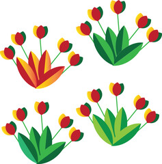 New flowers design photo 