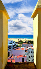 Views of Conil de la Frontera from the Guzman Tower