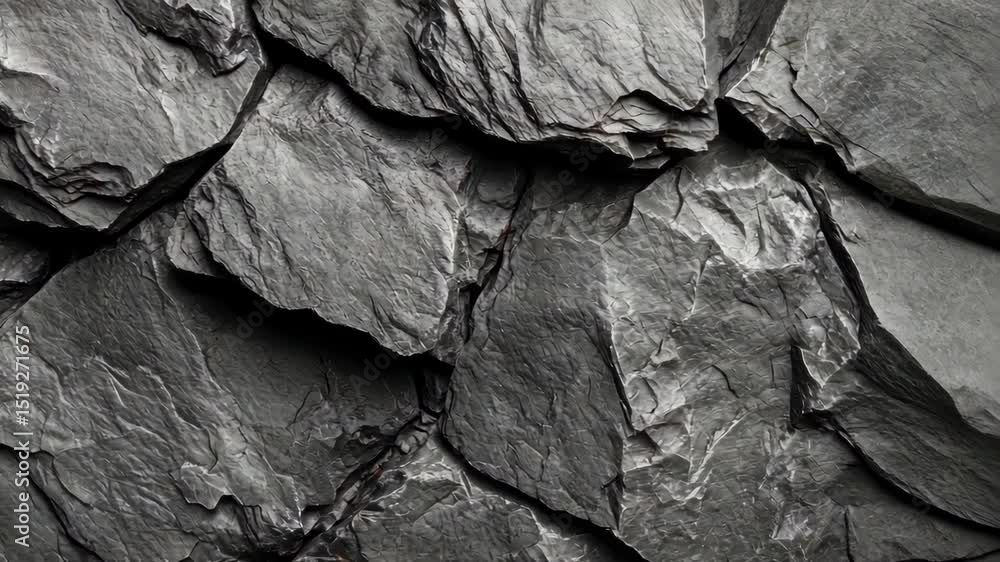 Poster black stone texture background with abstract stone patterns and rock formations, perfect for backgro