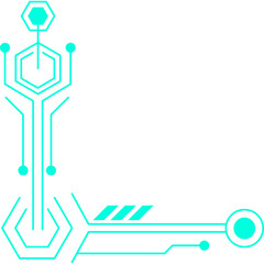 Cyber Technology Line Corner © Leonardo