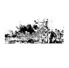 Black grunge texture brush with spray effect